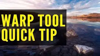 How to create the PERFECT composition with the Photoshop Warp Tool
