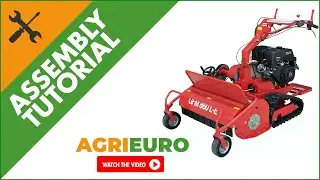GeoTech-Pro GFM 860 Self-propelled Rough Cut Mower with Hammer Blades - Assembly tutorial