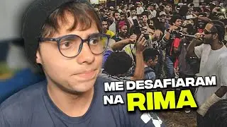 O dia que entrei numa BATALHA DE RIMA