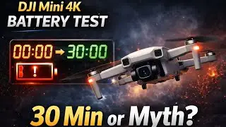 DJI Mini 4K Battery Test | How Long Does It Really Fly?