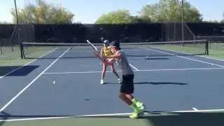 Clip of the Week #1 - Serve & Ground Stroke Drill