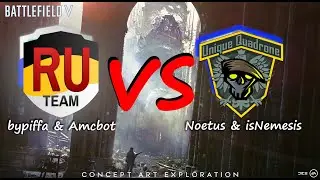 Кровь и Пот, bypiffa & Amcbot VS Noetus & isNemesis, RU vs UniQ, 2v2 Tournament.