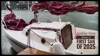 30. Trailer Sailer (Compac 16).  First Sail of 2025.