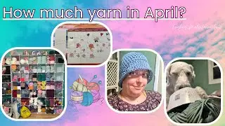 How much yarn in April? | What I crocheted last month | HeyHeyMelissaCrochets