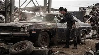 ASMR Car Restoration of a 1970 Dodge Challenger from Junkyard to Luxury
