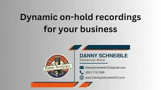 On-Hold Voice and music - customized for your business