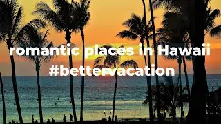 5 Romantic Places in Hawaii #shorts  - Airlines Vacation