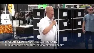 Oro business permit renewal sa CdeO,gilugwayan kutob Marso 31