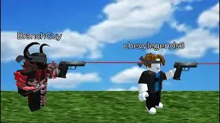 Blind Shooting people is HARD      (Roblox 1)