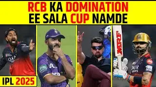 KKR KE KHILAF RCB KA DOMINATION, ES SAAL CHAMPION BANEGA RCB? #kkrvsrcb #ipl2025