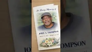 What Makes a Funeral Program Look Cheap? #funeralprogram
