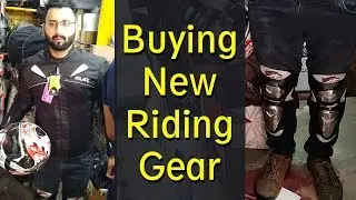 Buying new riding gear - Karol Bagh |  For a long riding trip | Part-1