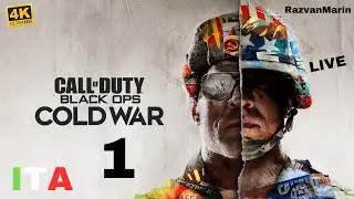 Call of Duty Black Ops Cold War.Gameplay ITA Ep1 Walkthrough (No Commentary) 4K 60fps LIVE