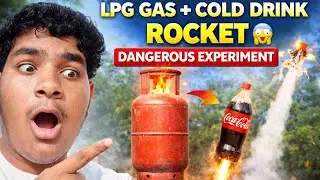 LPG Cylinder vs Cold Drinks - The Ultimate Experiment