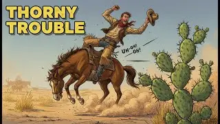 Cowboy vs. Cactus: A True Wild West Story from 1884!