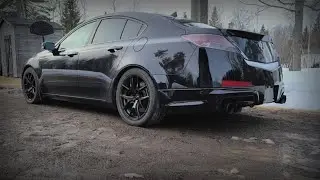 Задний комплект Aspect установлен на Acura TL 4-го поколения!