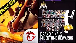 🔴 LIVE || Grand Finals Milestone Rewards || Garena Free Fire: BOOYAH Day