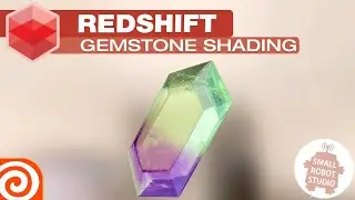 Redshift Procedural Gemstone Shading Tutorial
