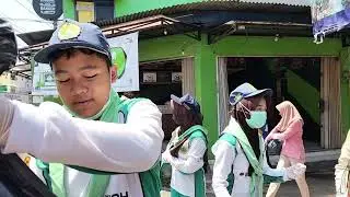 World Clean up Day Indonesia 2025 MTs Al Uswah Bergas