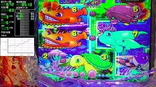 Pスーパー海物語IN沖縄6【沖海6】パチンコライブ配信 海物語ライブ生配信 こあげホール実践実機配信 『こあげ 1035 海物語Live』