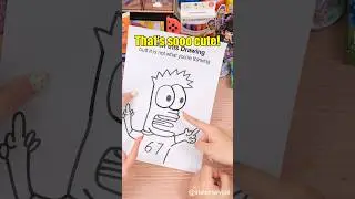 Вы НИКОГДА не догадаетесь, во что это превратилось 😱✏️ #шорты