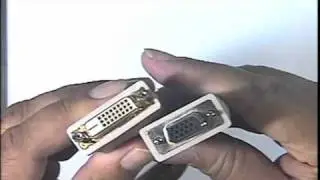 DVI-I to DVI-D and VGA 