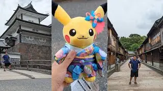 Gold Leaf Ice Cream, A5 Beef & Pok&eacute;mon Shopping in Kanazawa! 🇯🇵🍦 (Japan Travel Vlog)