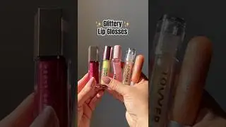 Glittery Lip Glosses // Relax & Watch Me Swatch My Favorite Shimmer Lippies! 🫦✨ r.e.m. // Fenty