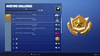 NEW Overtime/Valentines Challenges! - Fortnite Share The Love Event / Season 7