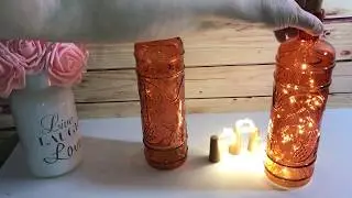 Warm White Wine Bottle Cork Lights (Coffee)
