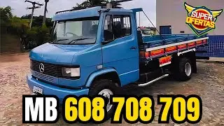 MERCEDINHA 608 708 709 QUAIFICADO na CARROCERIA DE MADEIRA à PARTIR DE 37 MIL #qualificado #mb608