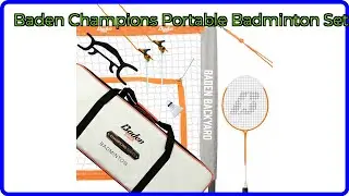 REVIEW (2025): Baden Champions Portable Badminton Set. ESSENTIAL details.