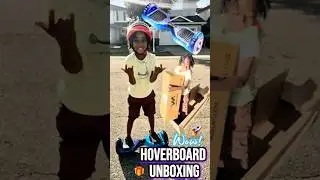WOW! KID&rsquo;S FIRST HOVERBOARD UNBOXING 🚀🛹 🤩 &bull;| EPIC MOM FAIL 🤣 &bull;| MUST WATCH! -ASMR