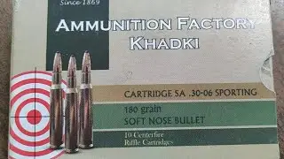 Indian made .30-06 sporting rifle cartridge