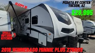 Trailer That Sleeps 10? 2017 Winnebago Minnie Plus 27BHSS Video Walkthru | $28,995 SOLD! | 8,900lbs