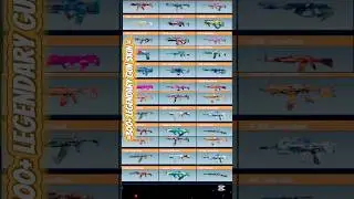 All legendary gun skins in Codm part 27 @Bilal-Gamess @YouTube #callofduty #cod #codmobile #codm