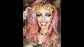 How to refresh pink color by using spray-in temporary color by Irina Bilka