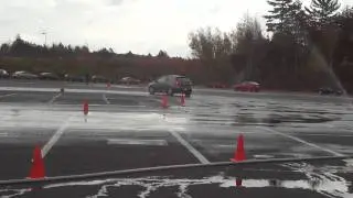 Sean in GTI on Skidpad at Loudon #3