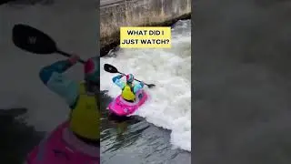 Flippin' kayaks for ultimate fun #watersportsfun #womensports