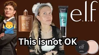 i am FURIOUS at elf cosmetics.