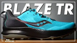 Trail running on a BUDGET? Saucony Blaze TR first run & first impressions | Run4Adventure