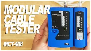 Jonard Tools Modular Cable Tester (MCT-468) Product Video