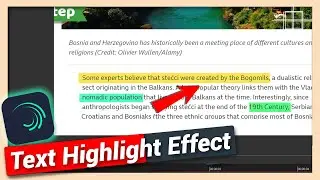 Text Highlighting Effect | Alight Motion Tutorial
