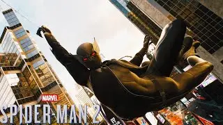 Marvel's Spiderman 2 The Best There is Suit Miles Freeroam Gameplay 4K 60FPS