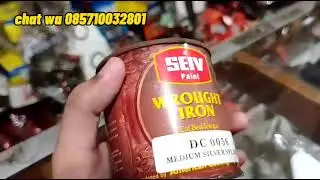 Menggunakan Seiv Paint untuk Mewarnai dan Melindungi Besi Tempa untuk Hasil yang Awet dan indah