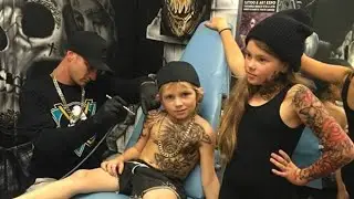Tatuagem em crianças viraliza na internet!