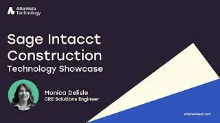 Демонстрация строительства Sage Intacct 2025