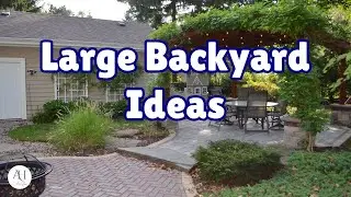 Creative Landscaping Designs For Large Backyards Expansive Elegance Backyard Ideas On A Budget