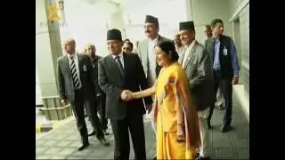 PM Dahal arrives in india