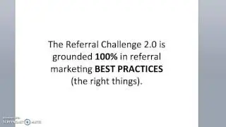 The Referral Challenge System Installation